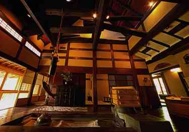 茶寮 柴扉洞(さりょう さいひどう) 湯布院 山荘 無量塔 山里料理レストラン